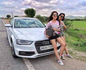 aakriti rana gill car